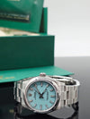 Rolex Oyster Perpetual 31 Turquoise Blue Index Dial on Oyster 277200 Complete 2026