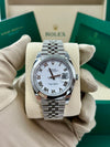 Rolex Datejust 41 White Roman Dial on Jubilee 126300 Complete 2026