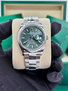 Rolex Datejust 36 Mint Green Index Dial on Oyster 126200 Complete 2026