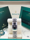 Rolex Datejust 41 Mint Green Index Dial on Jubilee 126300 Complete 2026