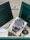 Rolex Date Just Rhodium Dial on Jubilee 126300 Complete 2026