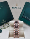 Rolex Day-Date 40 Slate Ombre Roman Dial on President 228235 Complete 2026