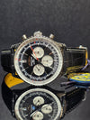 Breitling Navitimer B01 Chronograph Black Dial on Leather Strap AB0137211B1P1 Complete 2026