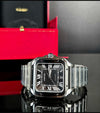 Cartier Santos de Cartier Large Gray Dial on Bracelet WSSA0037 Complete 2026