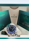 Rolex GMT-Master II Batman Black Dial on Oyster 126710BLNR Complete