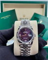 Rolex Datejust 36 Aubergine Purple Diamond Roman Vi And Ix Dial on Jubilee 126234 Complete 2026