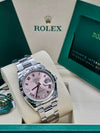 Rolex Datejust 36 Pink Diamond Roman Vi And Ix Dial on Oyster 126234 Complete 2026