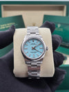 Rolex Oyster Perpetual 31 Turquoise Blue Index Dial on Oyster 277200 Complete 2026