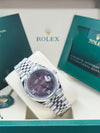 Rolex Datejust 36 Dary Grey Diamond Roman Vi And Ix Dial on Jubilee 126234 Complete 2026