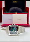 Cartier Santos de Cartier Large Green Dial on Bracelet WSSA0062 Complete 2025