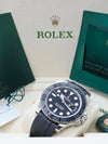 Rolex Yacht-Master 42 Black Dial on Oysterflex 226659 Complete 2025