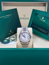 Rolex Datejust 36 White Roman Dial on Jubilee 126234 Complete 2026
