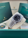 Rolex Datejust 36 Black Diamond Dial on Jubilee 126234 Complete 2026