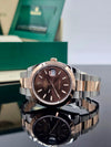 Rolex Datejust 41 Chocolate Index Dial on Oyster 126301 Complete 2023