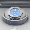 Hublot Classic Fusion Blue Dial on Leather Strap 542.CM.7170.LR Complete 2026