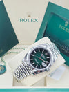 Rolex Datejust 41 Green Ombre Dial on Jubilee 126300 Complete 2026