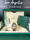 Rolex Day-Date 40 Sundust Baguette-Cut Diamond Dial on President 228235 Complete 2015