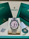 Rolex Datejust 36 Pink Diamond Roman Vi And Ix Dial on Jubilee 126234 Complete 2026