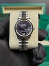 Rolex Datejust 31 Aubergine Roman Diamond 6 Dial on Jubilee 278274 Complete 2026
