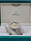 Rolex Datejust 41 Champagne Diamond Dial on Jubilee 126333 Complete