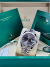 Rolex Datejust 41 Dark Rhodium Diamond Dial on Jubilee 126334 Complete 2026