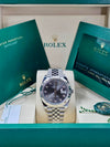 Rolex Datejust 41 Dark Rhodium Diamond Dial on Jubilee 126334 Complete 2026