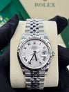 Rolex Datejust 36 Silver Diamond Roman Vi And Ix Dial on Jubilee 126234 Complete 2026