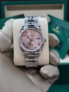 Rolex Datejust 36 Pink Diamond Roman Vi And Ix Dial on Oyster 126234 Complete 2026
