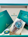 Rolex Datejust 36 Mint Green Dial on Jubilee 126231 Complete 2026