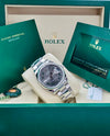 Rolex Datejust 36 Slate Roman “Wimbledon “ Dial on Oyster 126200 Complete 2026