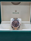 Rolex Datejust 41 Chocolate Index Dial on Oyster 126301 Complete 2023