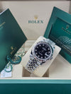 Rolex Datejust 41 Black Diamond Dial on Jubilee 126334 Complete 2026