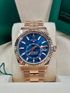 Rolex SkyDweller Blue Dial on Oyster 336935 Complete 2023