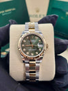Rolex Datejust 31 Olive Green Diamond Dial on Oyster 278273 Complete 2026