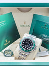 Rolex Submariner Black Dial on Oyster 126610LV Complete 2021