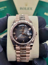 Rolex Day-Date 40 Slate Ombre Roman Dial on President 228235 Complete 2026
