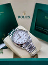 Rolex Datejust 36 White Roman Dial on Oyster 126234 Complete 2026