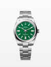 Rolex Oyster Perpetual 41 Green Dial on Oyster 134300 Complete 2025