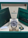 Rolex Date Just Rhodium Dial on Jubilee 126300 Complete 2026