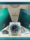 Rolex Submariner Black Dial on Oyster 126610LV Complete 2021