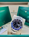 Rolex GMT-Master II Batman Black Dial on Oyster 126710BLNR Complete 2026