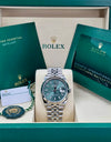 Rolex Datejust 36 Mint Green Index Dial on Jubilee 126234 Complete 2026