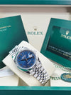 Rolex Datejust 36 Blue Roman Dial on Jubilee 126234 Complete 2026