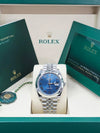 Rolex Datejust 41 Blue Roman Dial on Jubilee 126300 Complete 2026