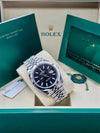 Rolex Datejust 41 Black Index Dial on Jubilee 126300 Complete 2026