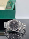 Rolex Datejust 41 Dark Rhodium Diamond Dial on Jubilee 126334 Complete 2026
