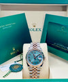 Rolex Datejust 36 Mint Green Dial on Jubilee 126231 Complete 2026
