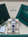 Rolex Datejust 41 Slate Green Roman "Wimbledon" Dial on Oyster 126300 Complete 2026