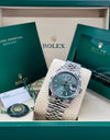 Rolex Datejust 36 Mint Green Index Dial on Jubilee 126234 Complete 2026