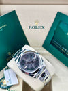 Rolex Datejust 41 Slate Green Roman "Wimbledon" Dial on Oyster 126300 Complete 2026